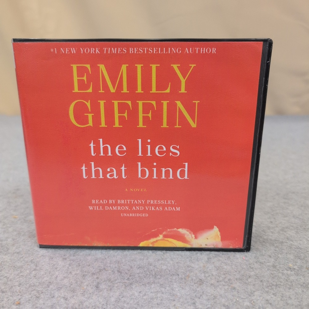 Emily Giffin The Lies That Bind Unabridged Audiobook 9 CD Set 2020 Fiction